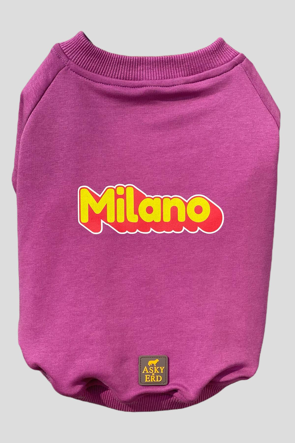 Asky&Erd Dream City Collection - Milano Köpek Sweatshirtü