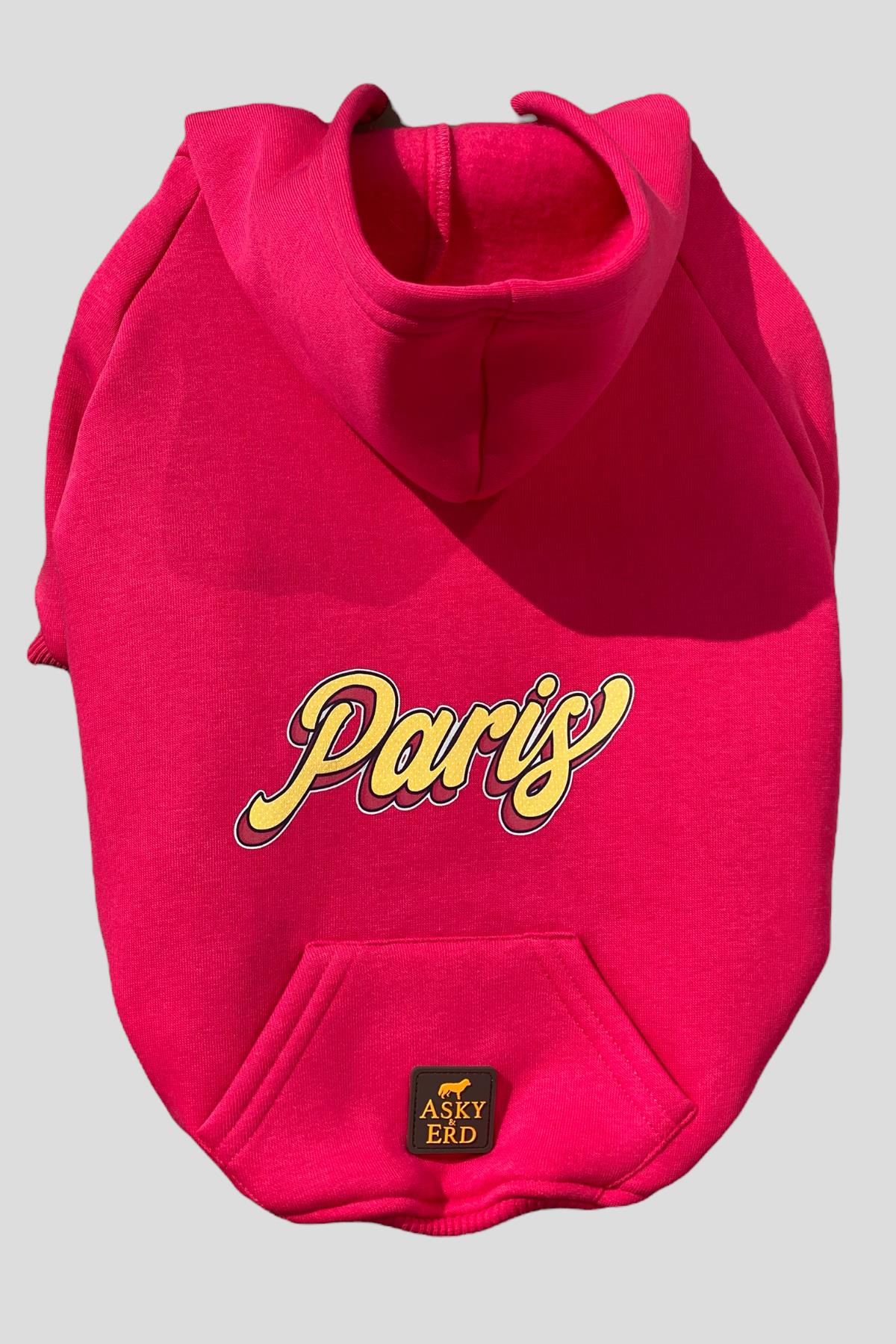 Asky&Erd Dream City Collection - Paris Köpek Sweatshirtü