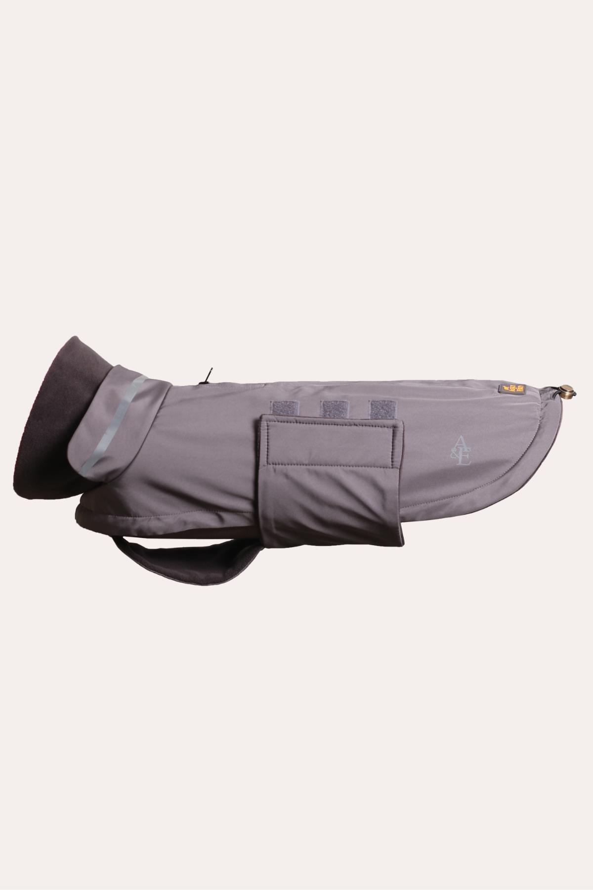 Asky&Erd Extreme Wheater Coat I Cloudy Grey Köpek Montu