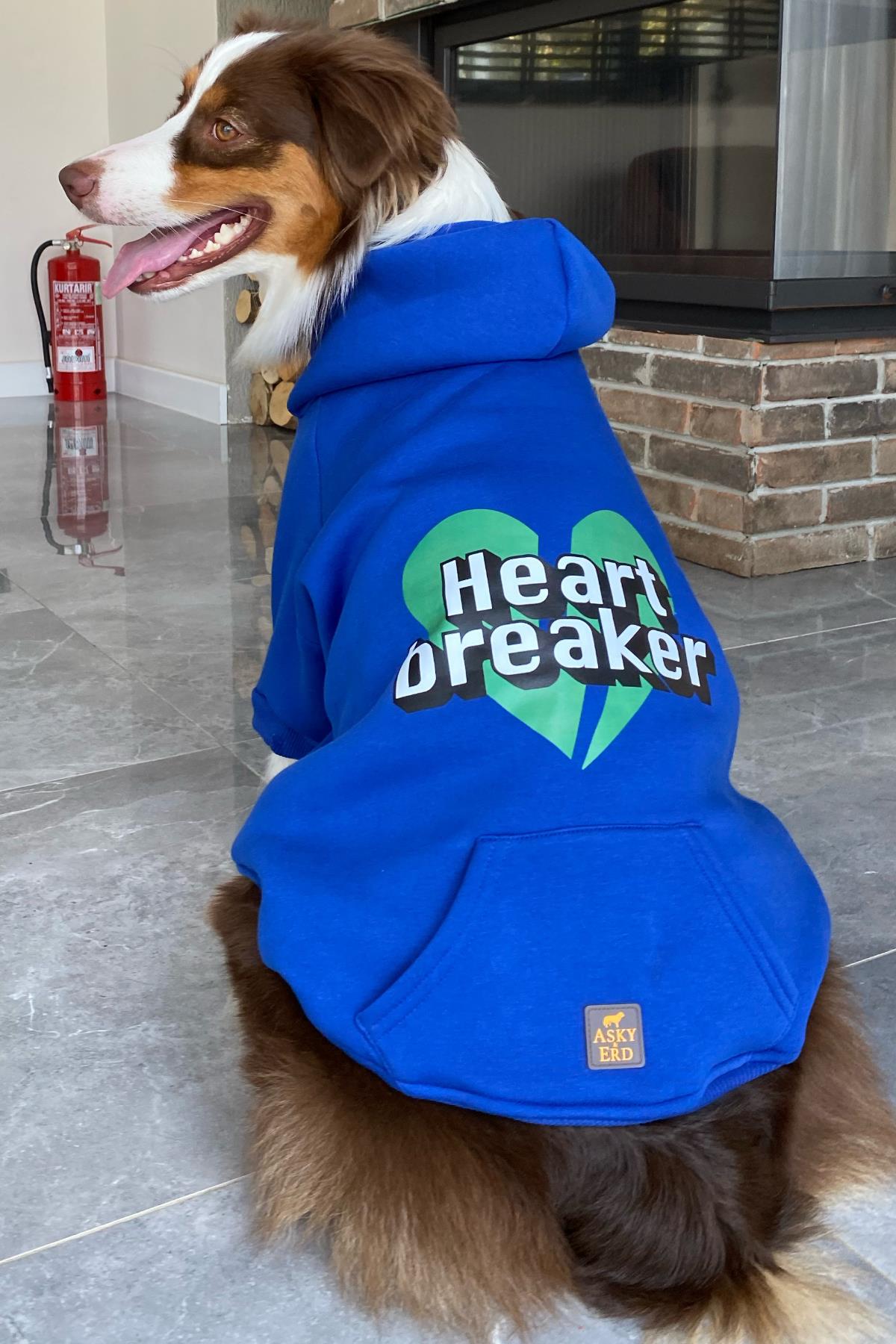 Asky&Erd “I am”.. Sweatshirts Collection - Heart Breaker Köpek Sweatshirtü