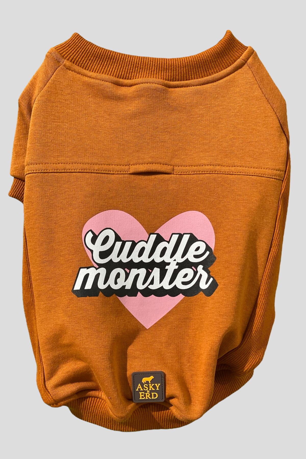 Asky&Erd “I am”.. Sweatshirts Collection - Cuddle Monster Köpek Sweatshirtü