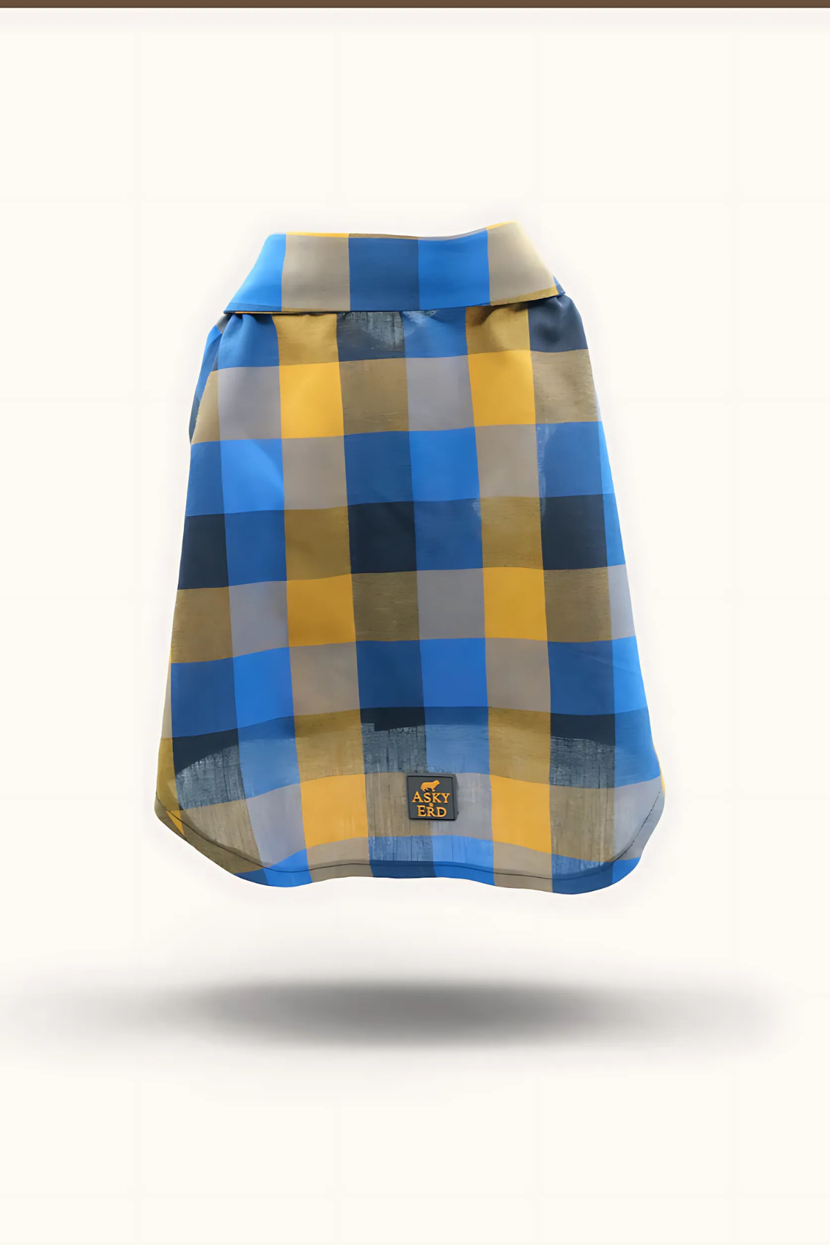 Asky&Erd Plaid Shirt | Deep Azure