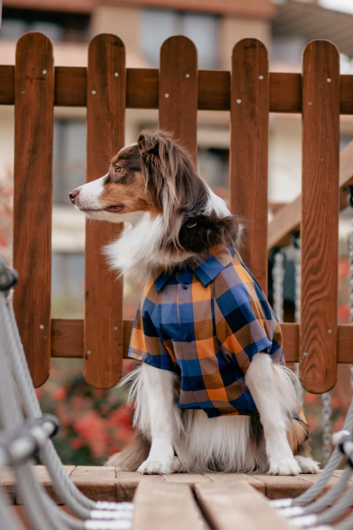 Asky&Erd Plaid Shirt | Deep Azure