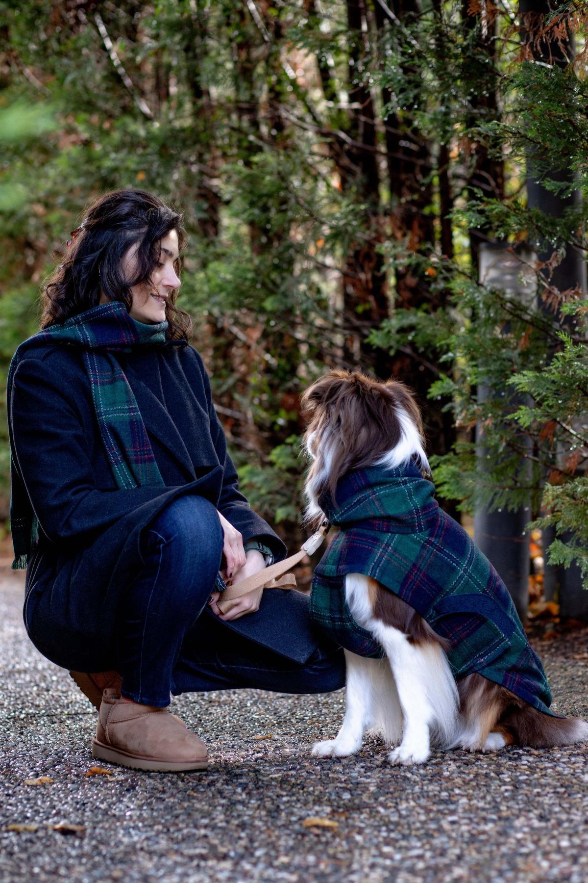 Askyxhuman | Green Plaid Scarf