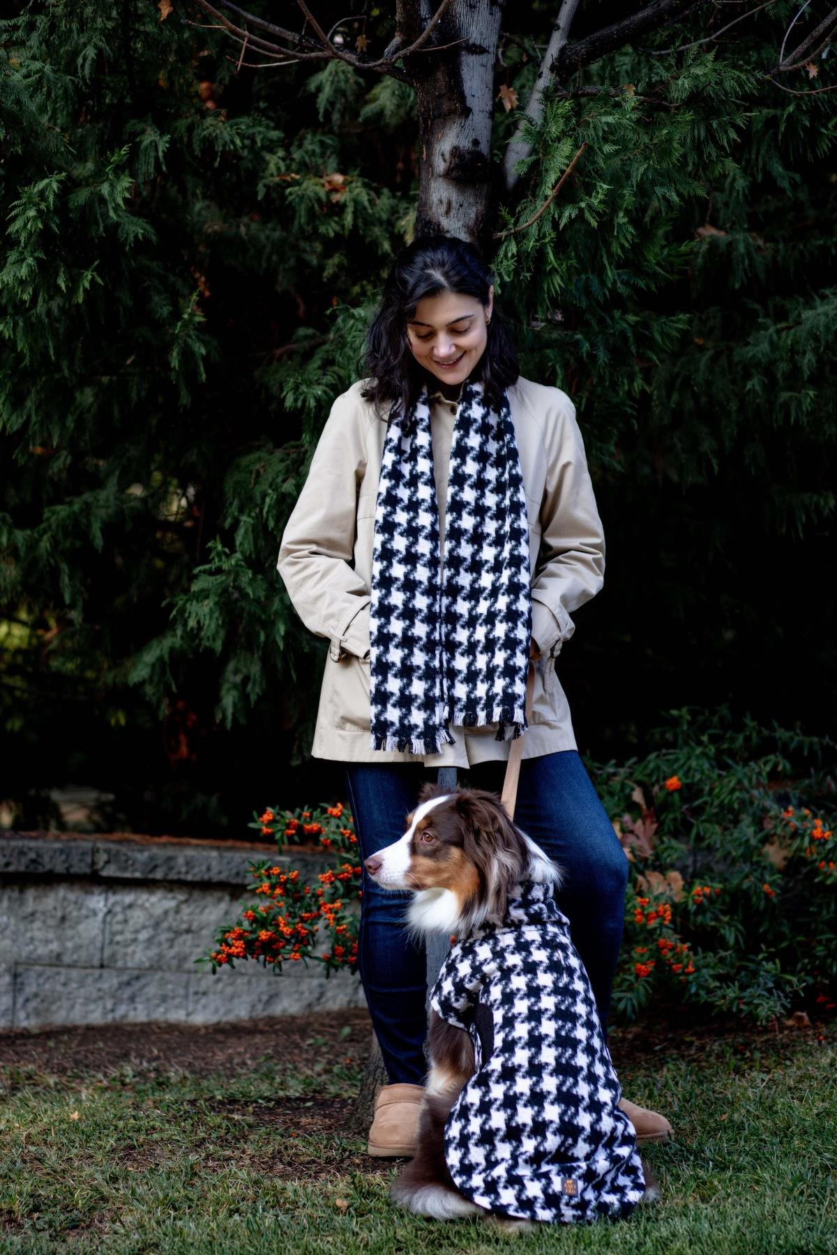 Askyxhuman | Houndstooth Scarf