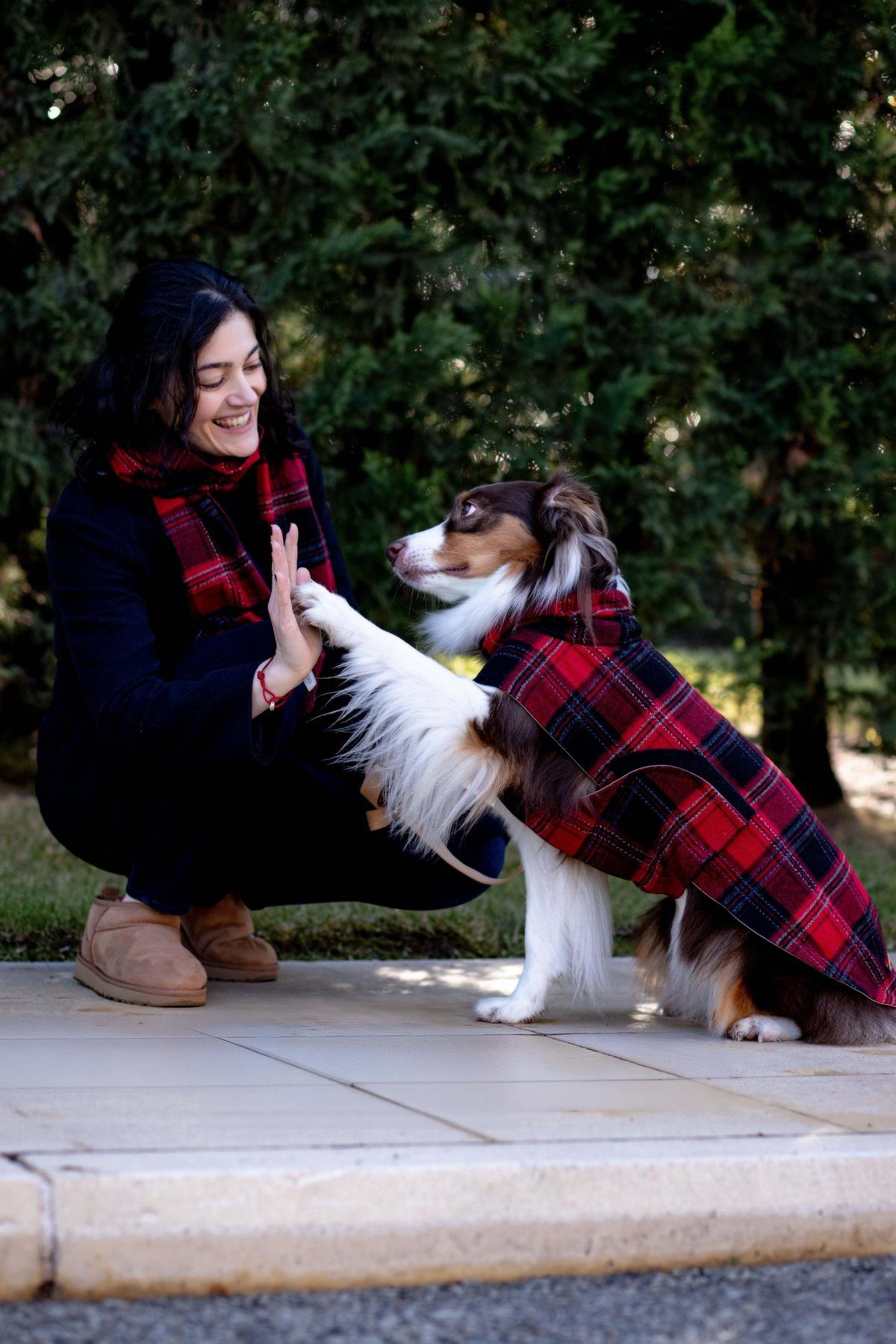 Askyxhuman | Red Plaid Scarf