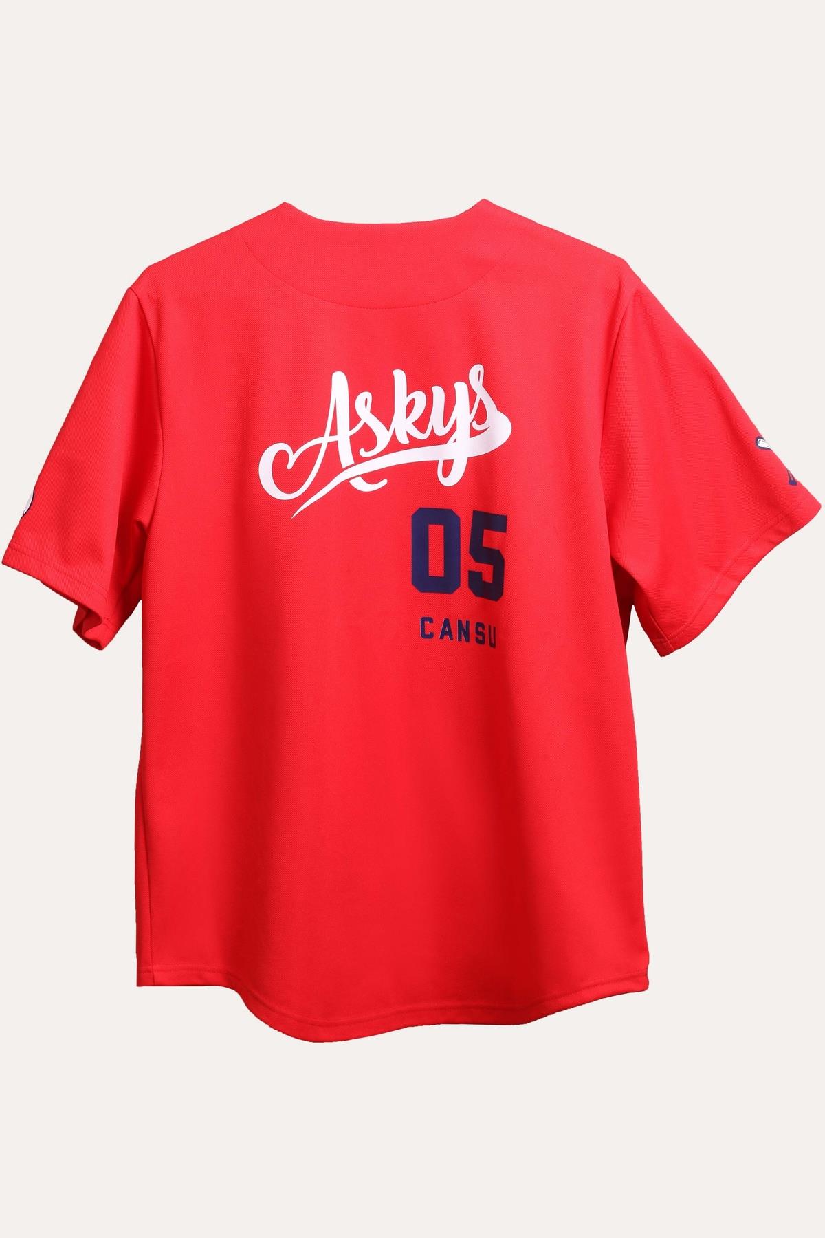 Askyxhuman Tshirt L Askys Baseball Team