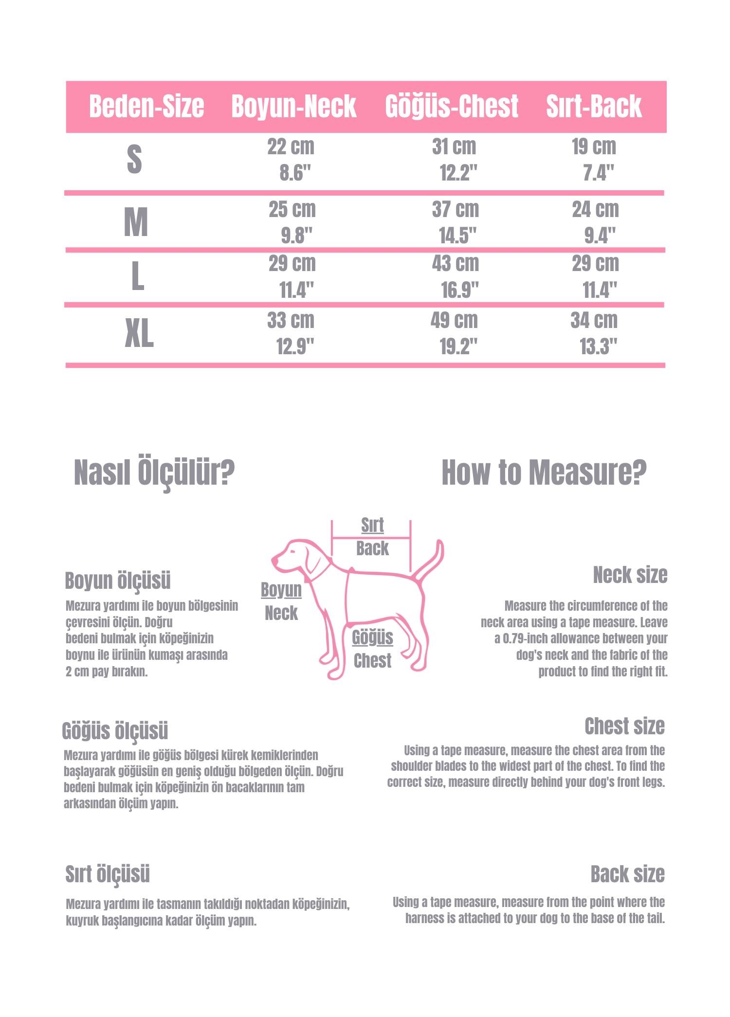 Puppia Rio Örgü Köpek Elbisesi Pembe 