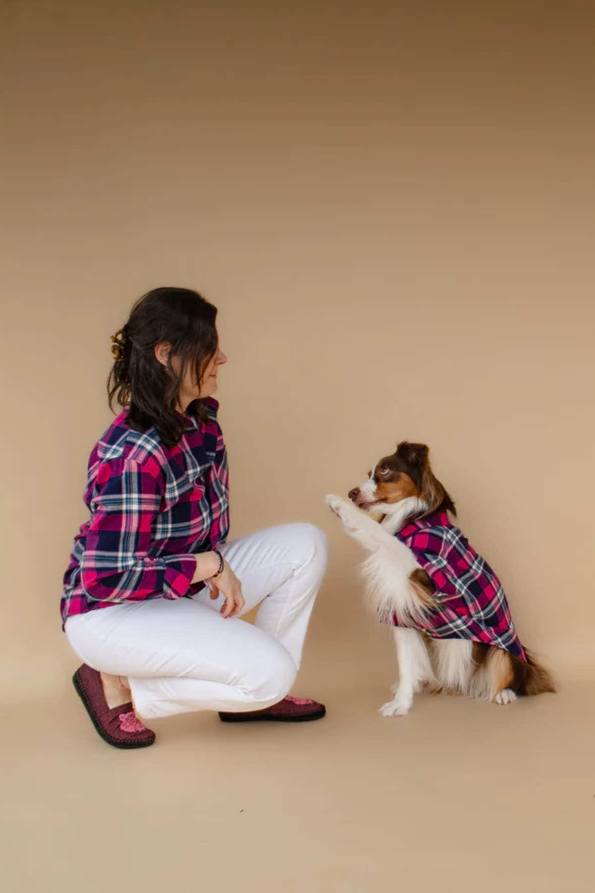 Asky&Erd AskyxHuman | Plaid Shirt | Midnight Berry
