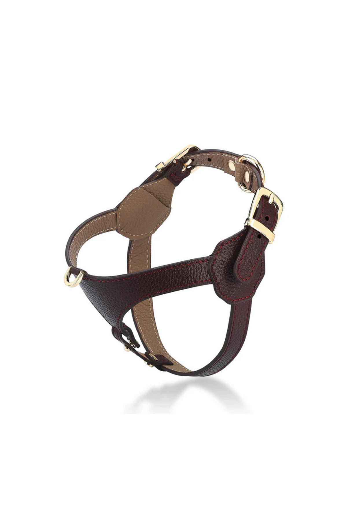 Lupinus Atelier - Cavalier Cerasus x Yaga - Köpek Göğüs Tasması Bordo