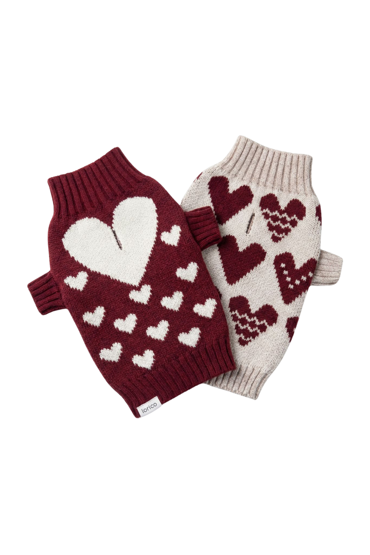 Lorico Kalpli Köpek Kazak Beyaz