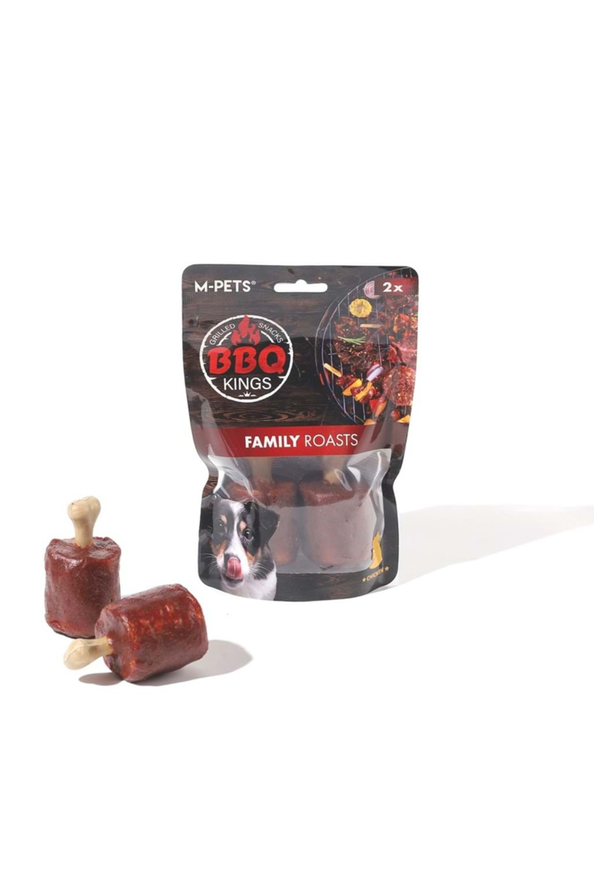 M-PETS BBQ KINGS FAMILY ROASTS CHICKEN ÖDÜL 105GR