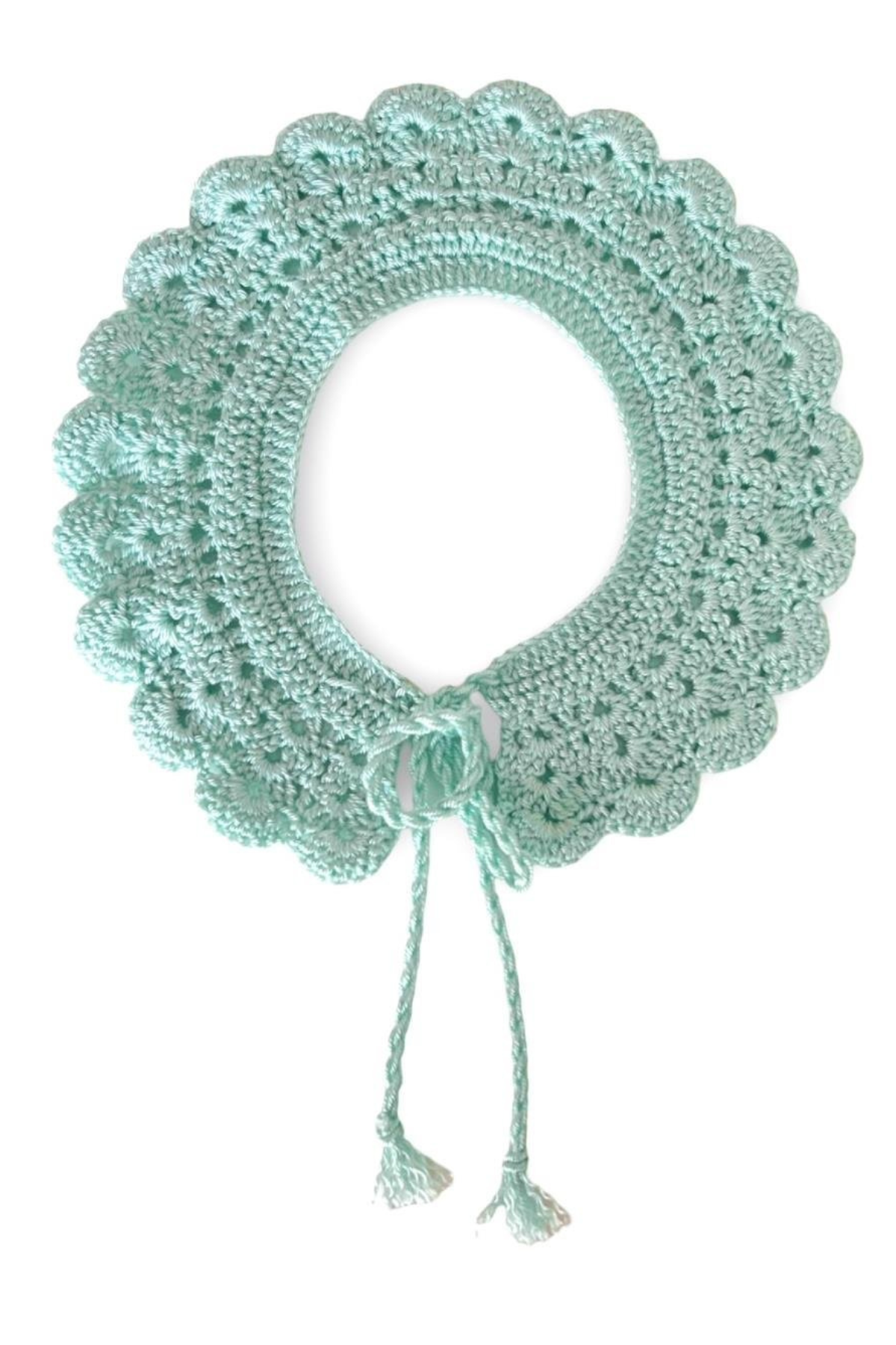 Lolidogs Pastel Örgü Köpek Yakalık Mint
