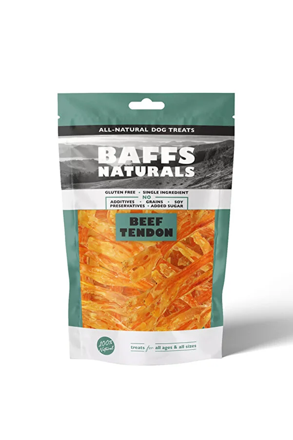 Baffs Naturals Baffs Naturals Dana Tendon %100 Doğal Çiğnemelik Köpek Ödül Maması 100 gr