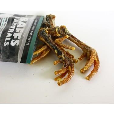 Baffs Naturals Tavuk Ayak %100 Doğal Çiğnemelik Köpek Ödül Maması 100 gr