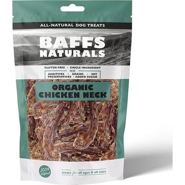 Baffs Naturals Tavuk Boyun %100 Doğal Organik Çiğnemelik Köpek Ödül Maması 100 gr
