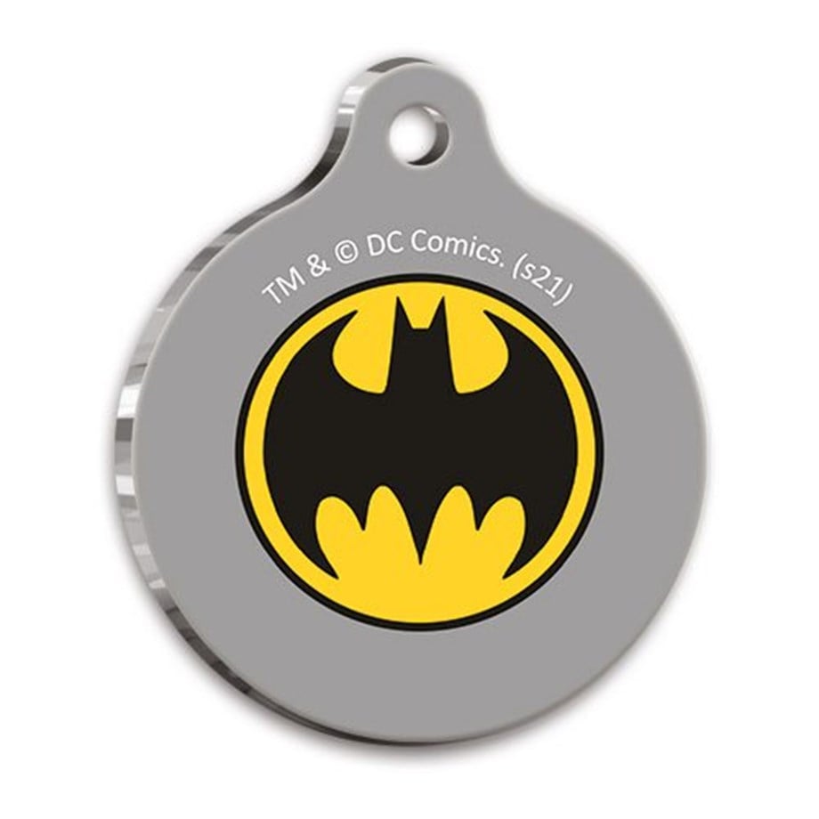 Batman Yuvarlak Kedi ve Köpek Künyesi