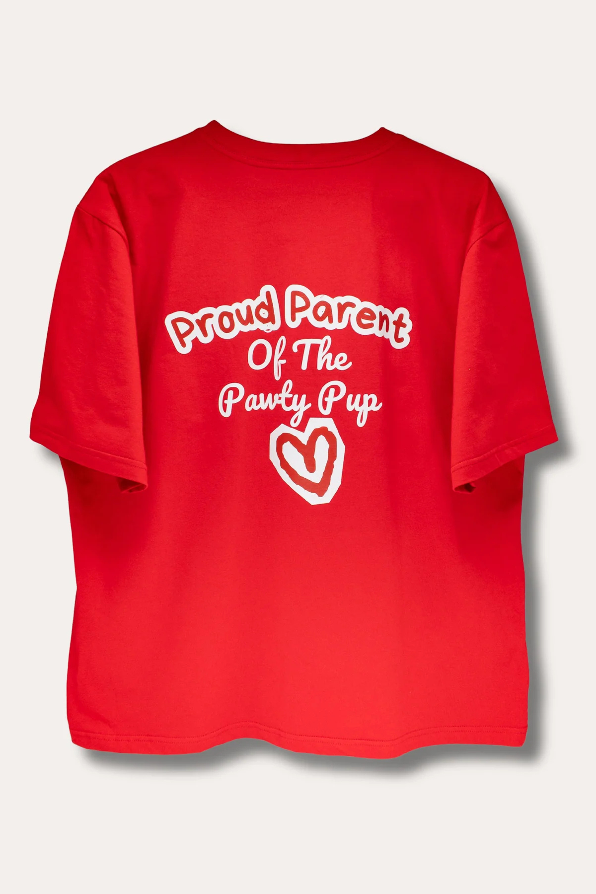 Asky&Erd It’s My Birthday Köpek T-Shirt Cherry Red