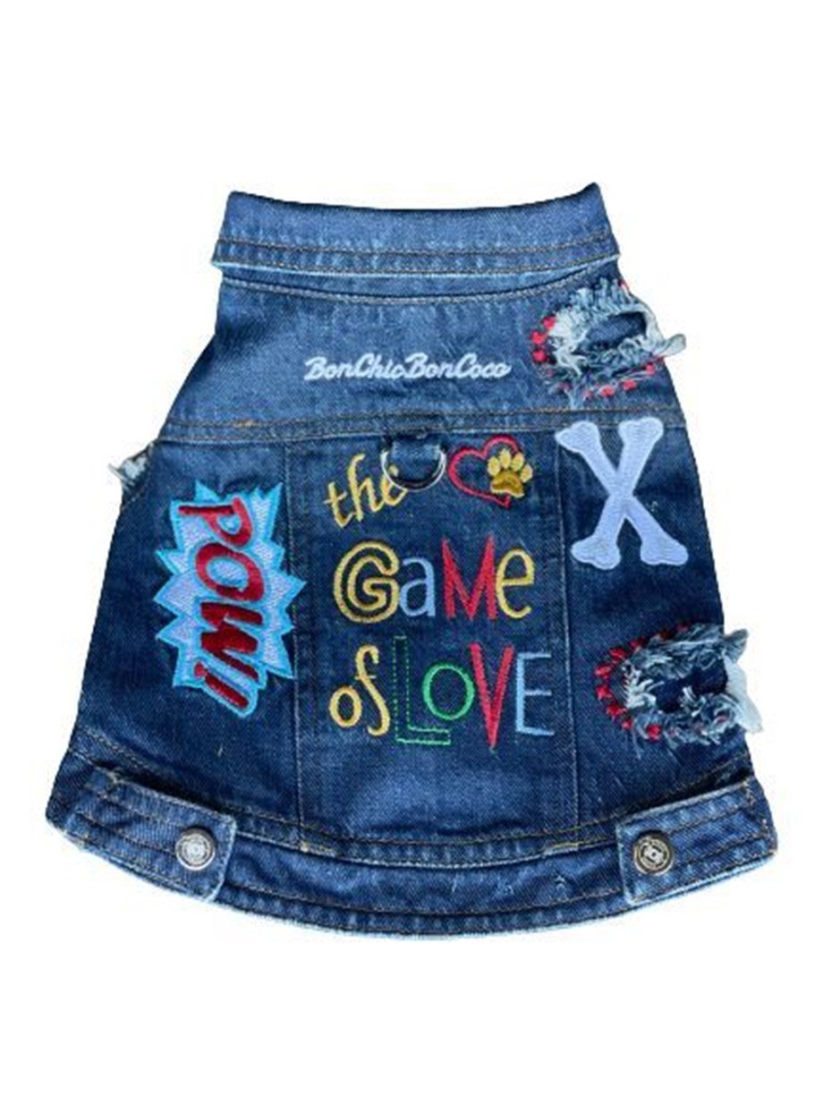 BCBC Game Of Love Denim Jacket Köpek Ceket