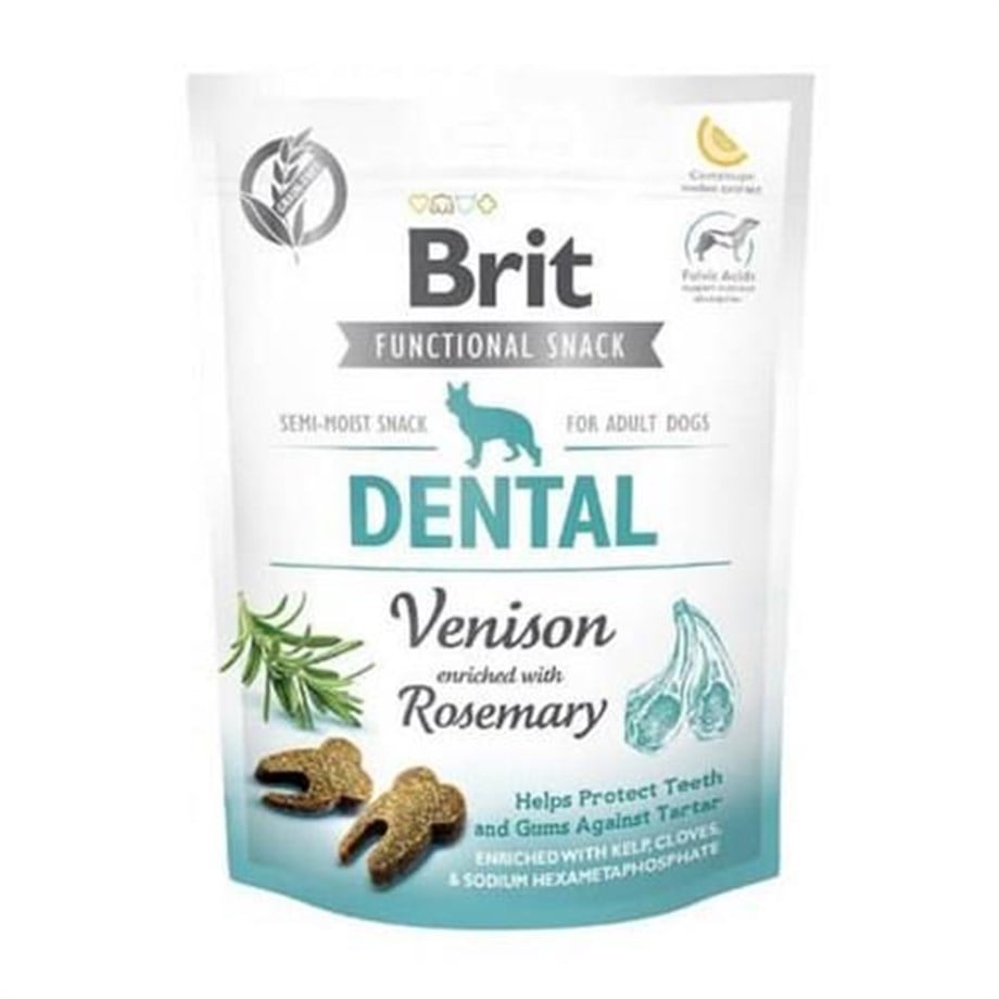 Brit Care Dental Geyik Etli Ve Biberiyeli Köpek Ödül Maması 150 Gr