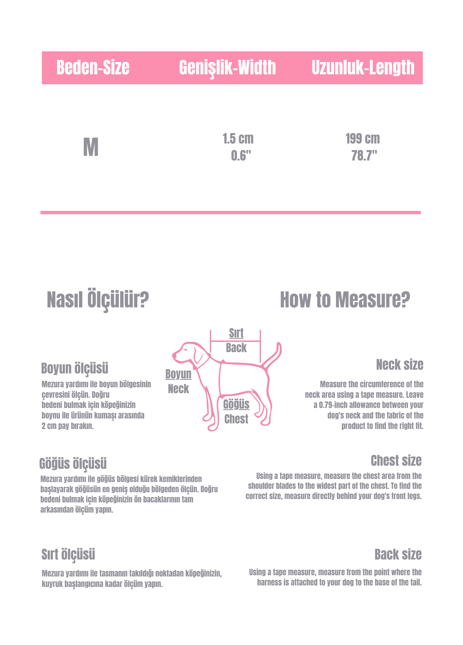 Pinkaholic New York Loveday Leash Gezdirme Tasması Pembe