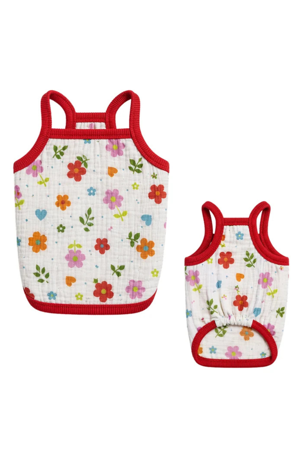 GedyCo Pure Flowers Müslin Köpek Atlet