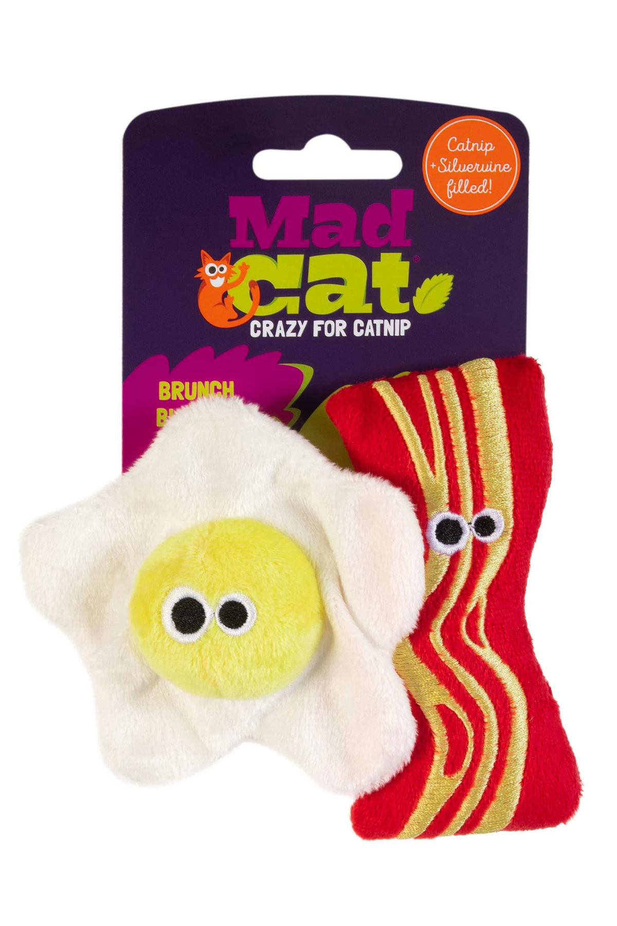 Mad Cat Brunch Buddies Kedi Otlu ve Matatabili Kedi Oyuncağı