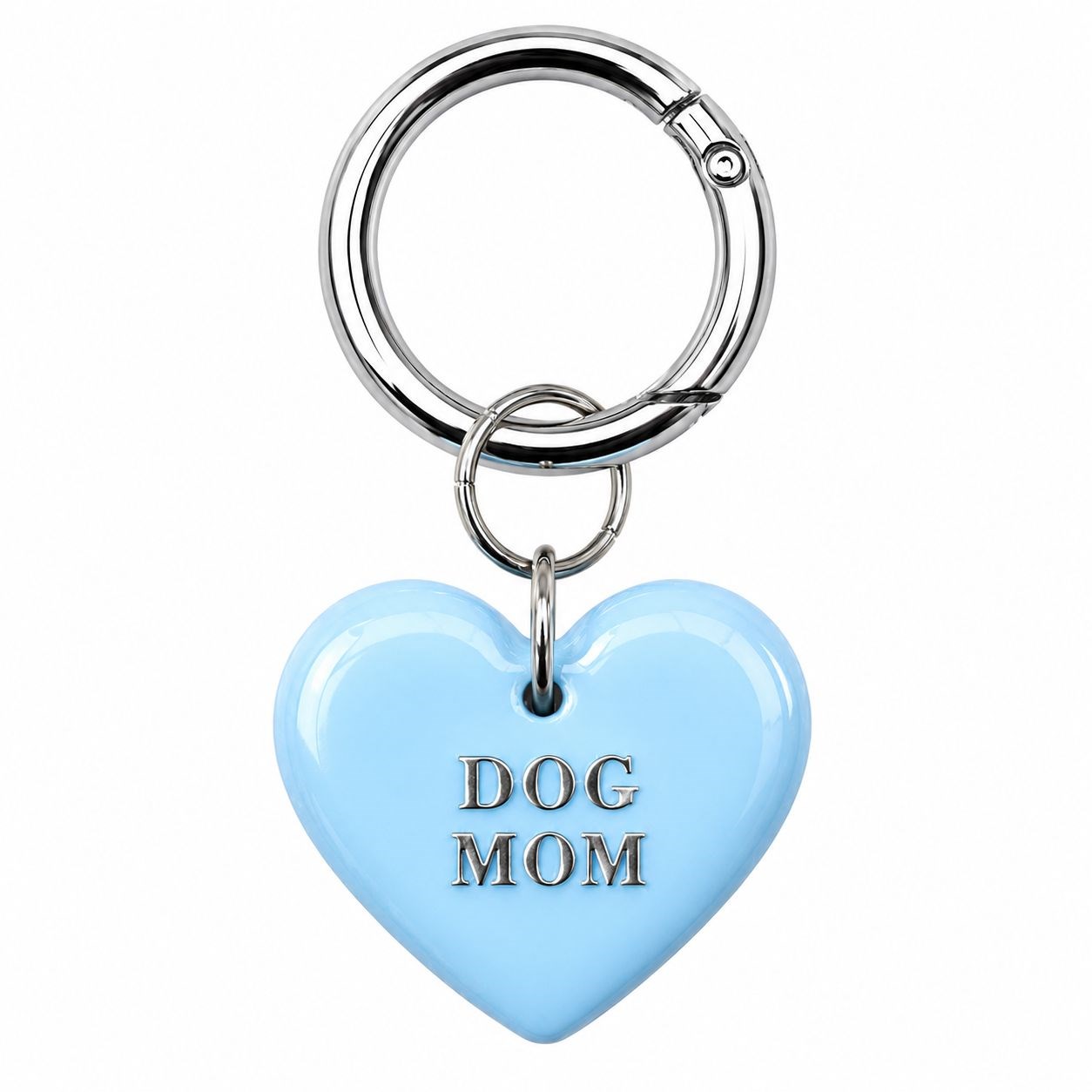  Dog Mom Charm Anahtarlık Mavi