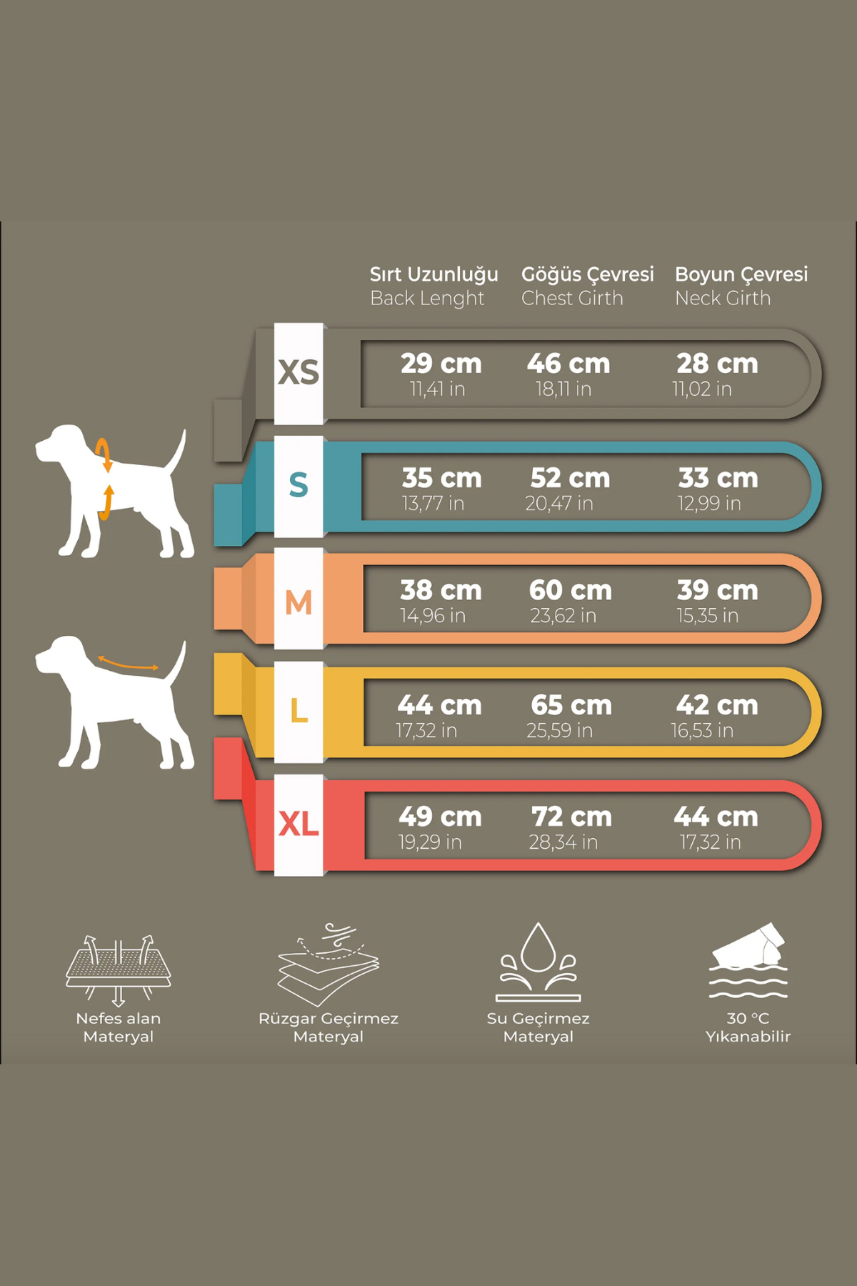Godoist Köpek Yağmurluk - Raincoat Series -Flafy