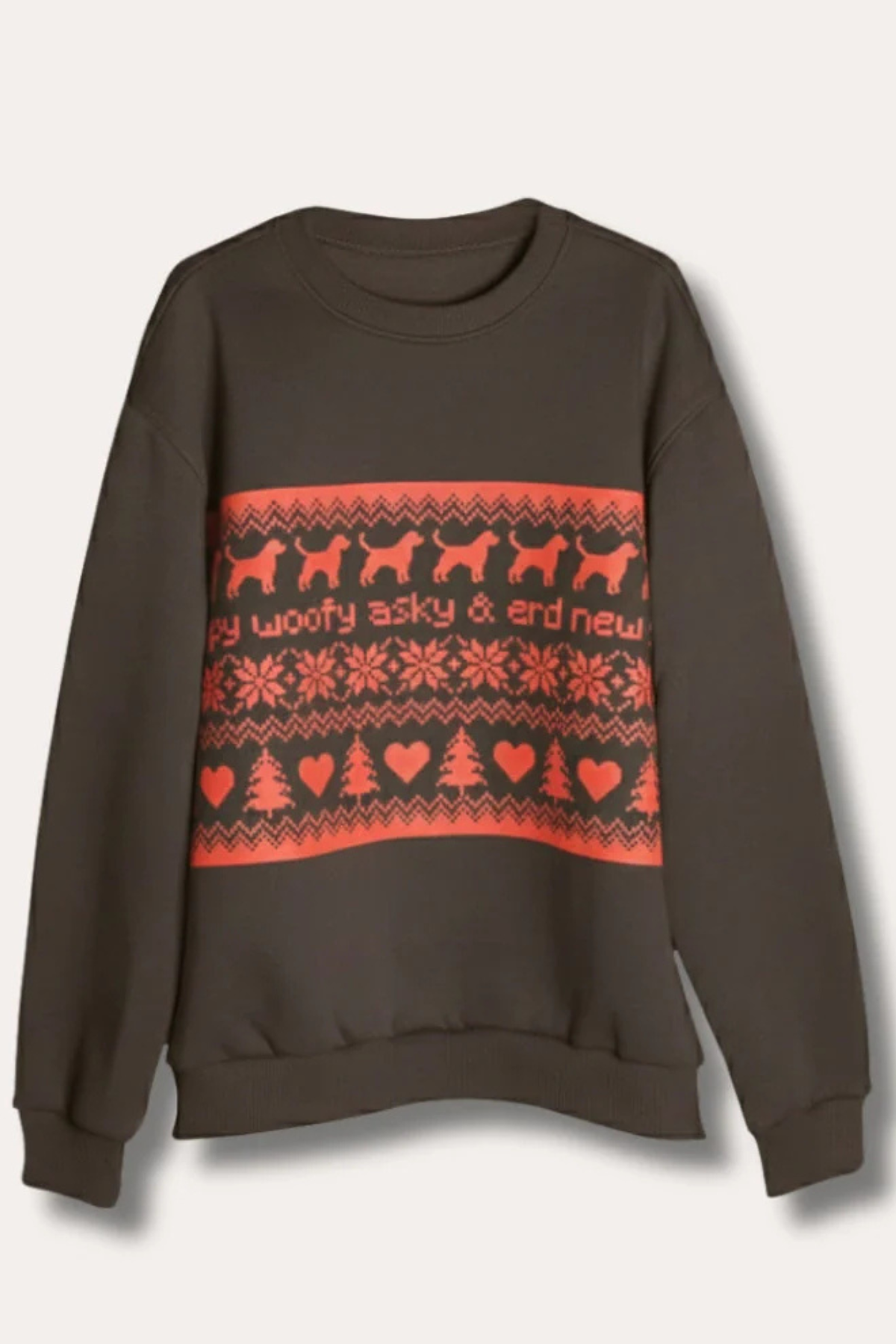 AskyxHuman | Woofmas Chestnut Classic Sweatshirt