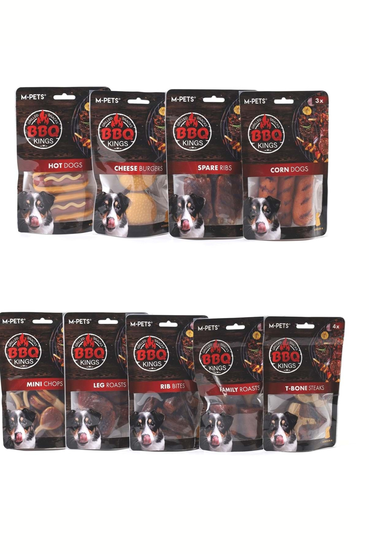 M-PETS BBQ KINGS LEG ROASTS CHICKEN ÖDÜL 70GR