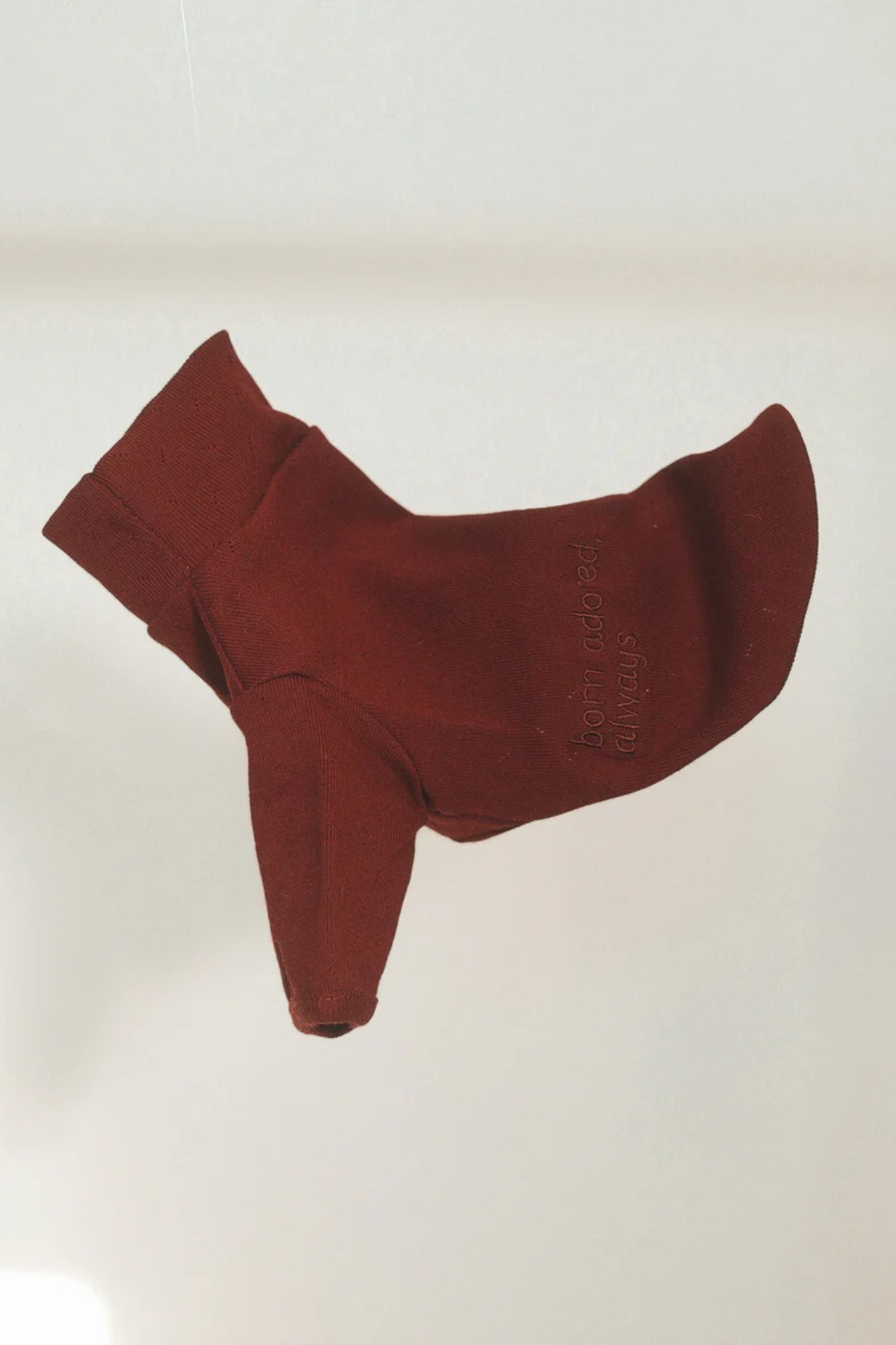 Lil.co Basic Turtleneck Köpek Tshirt Bordo