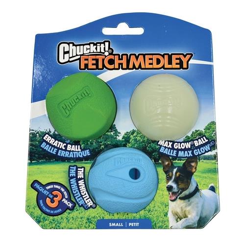 Chuckit Chuckit! Fetch Medley 3 Farklı Köpek Oyun Topu