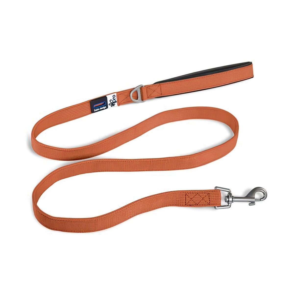Curli Basic Leash Köpek Gezdirme Kayışı Turuncu