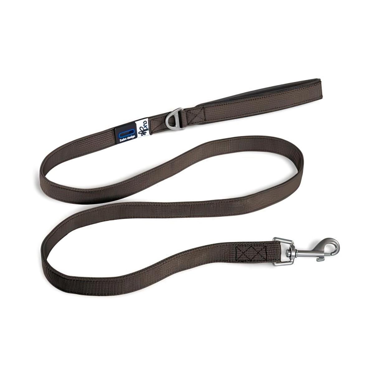 Curli Basic Leash Köpek Gezdirme Kayışı Kahverengi