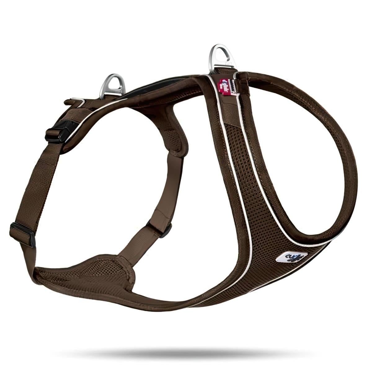 Curli Belka Comfort Dog Breast Collar Brown