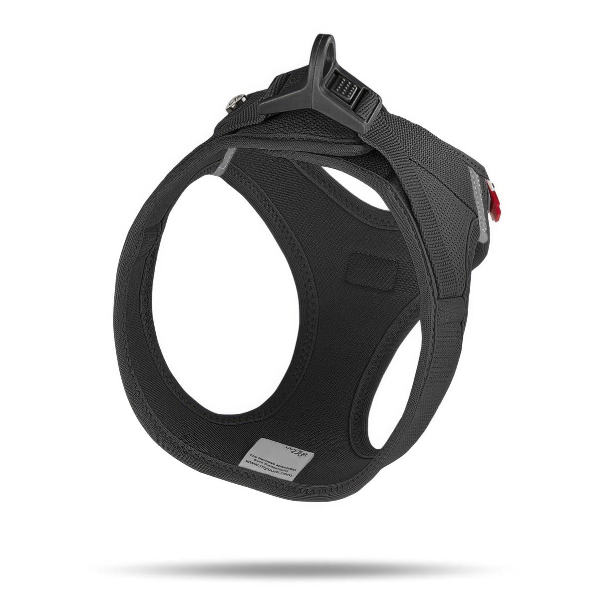 Curli Vest Göğüs Tasması Clasp Air Mesh Black