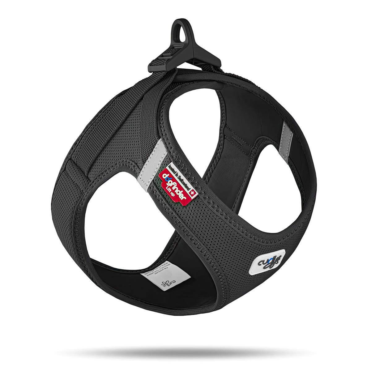Curli Vest Göğüs Tasması Clasp Air Mesh Black