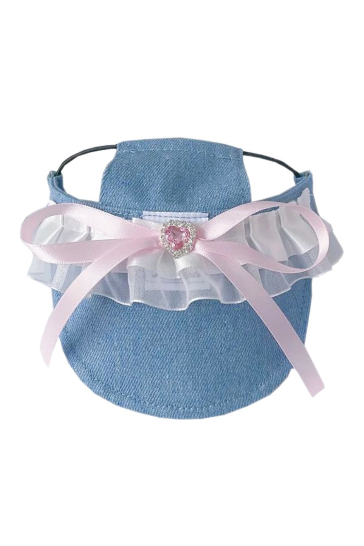 DolcePets Taşlı Kot Şapka