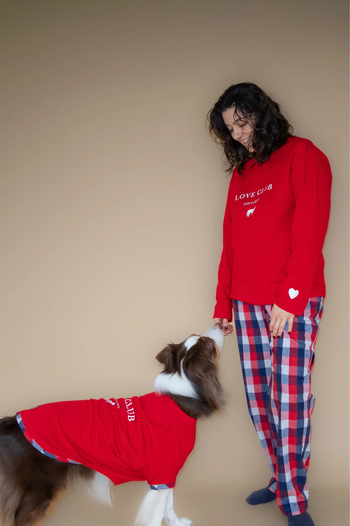 Asky&Erd AskyxHuman | Love Club PJ| Crimson Check