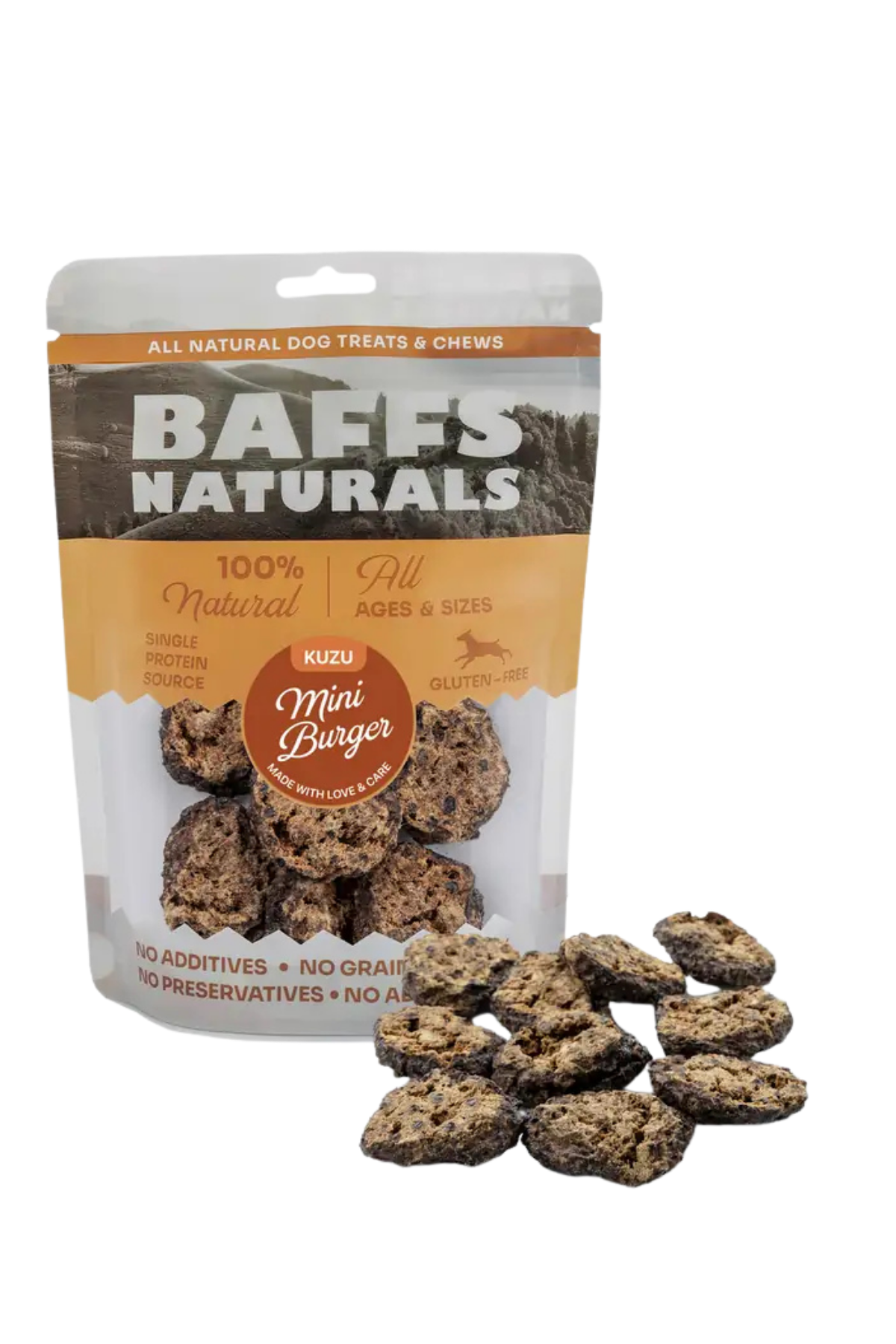 Baffs Naturals Mini Burger Kuzu