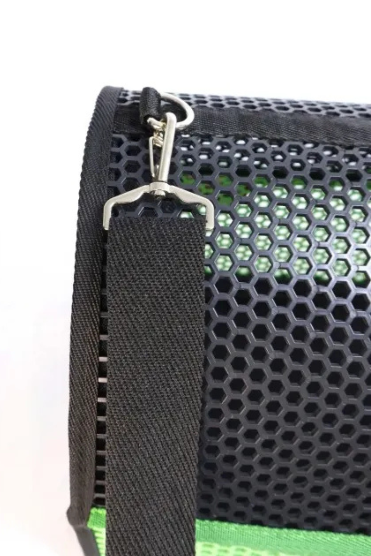 Migno Flybag Voyager Fileli Model Kedi Köpek Taşıma Çantaları - Yeşil-Siyah