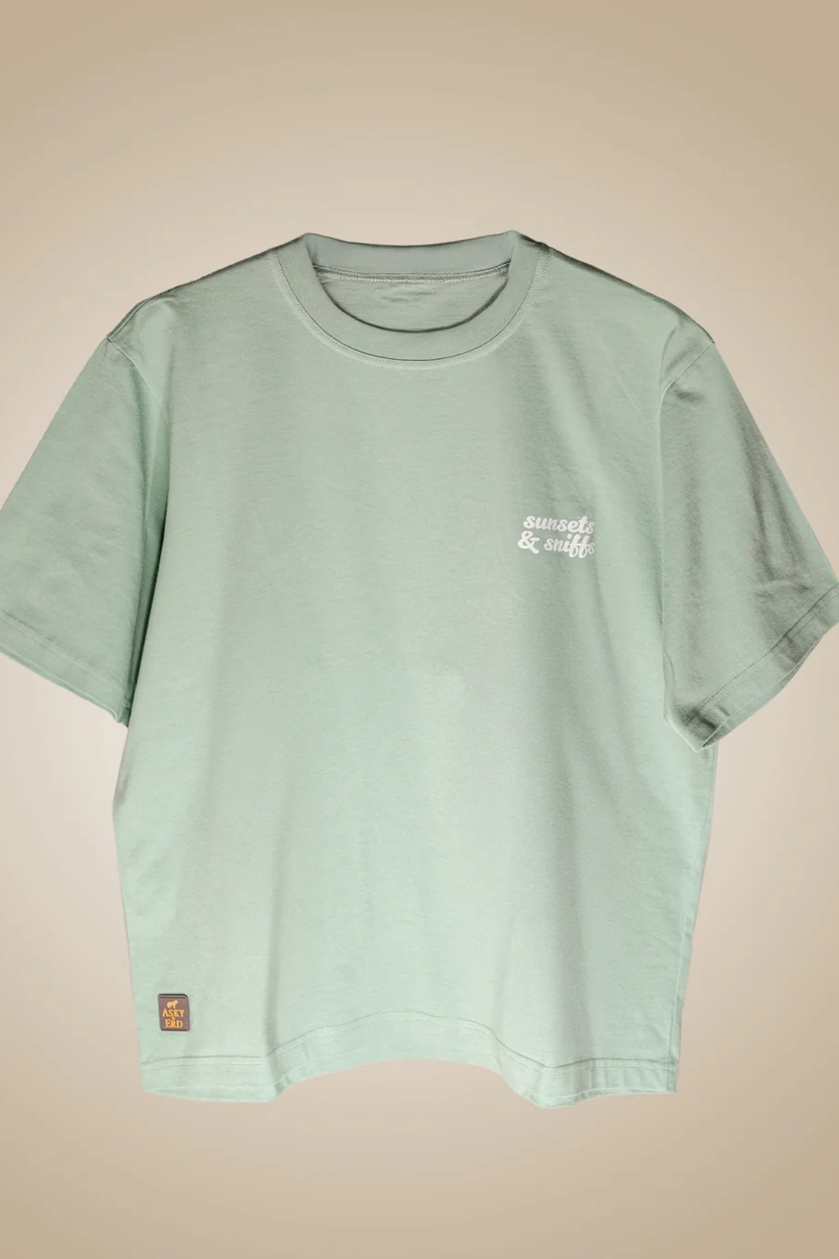 Asky&Erd AskyxHuman | It’s Just Us | Seafoam Mist Tişört