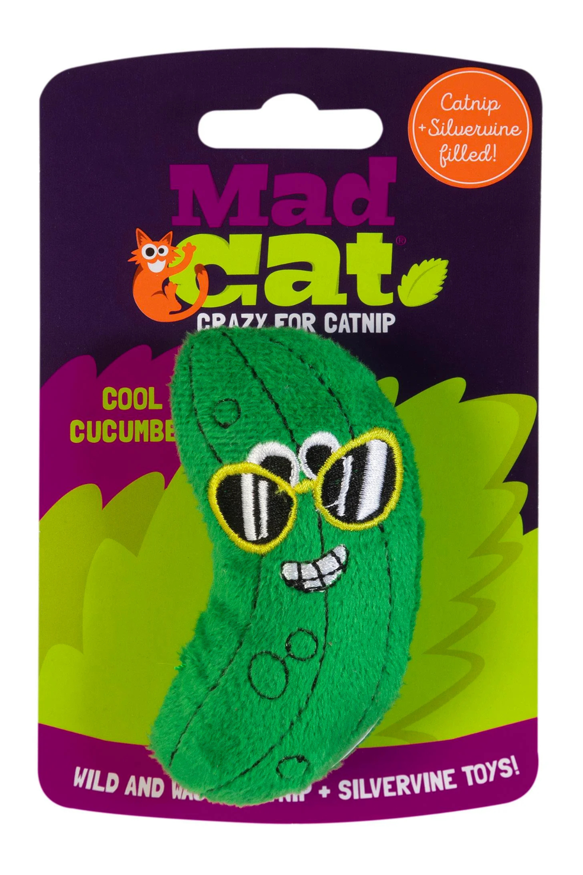 Mad Cat Cool Cucumber Kedi Otlu ve Matatabili Kedi Oyuncağı