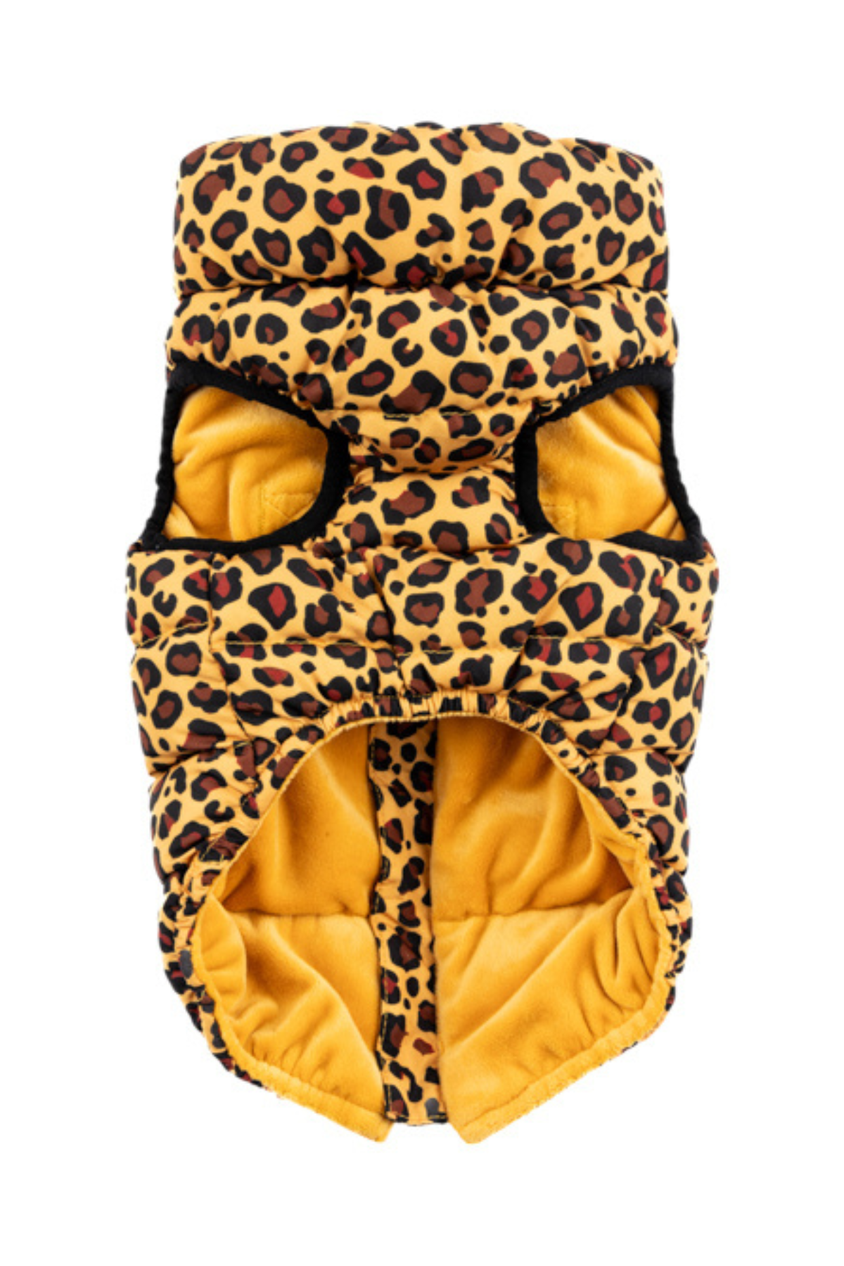 Puppia Wild Puffer Yelekli Göğüs Tasması - Kahverengi