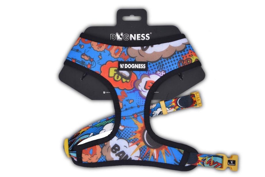 Dogness Boom/Kiss Double -Sided Dog Breast Collar