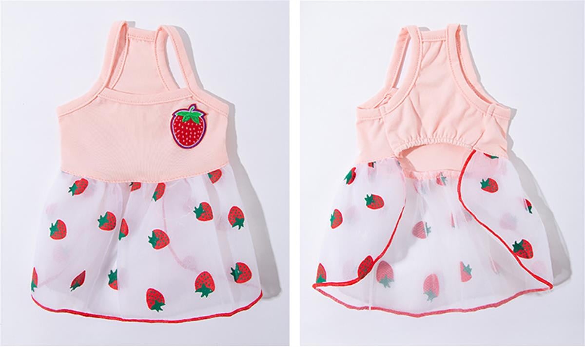 Dolcepets - Strawberry Dog Dress