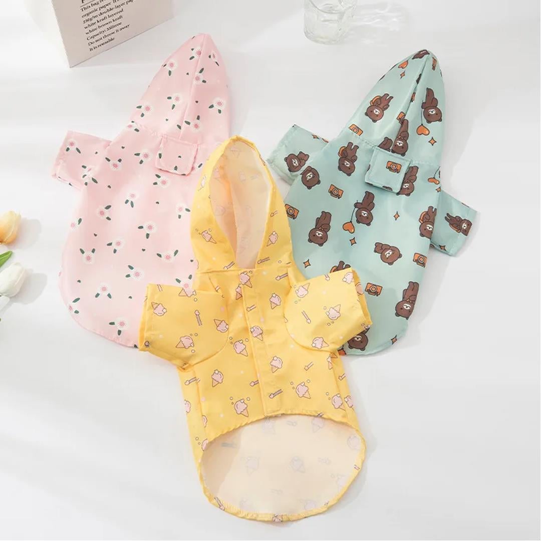 DolcePets Köpek Ice Cream Köpek Yağmurluğu