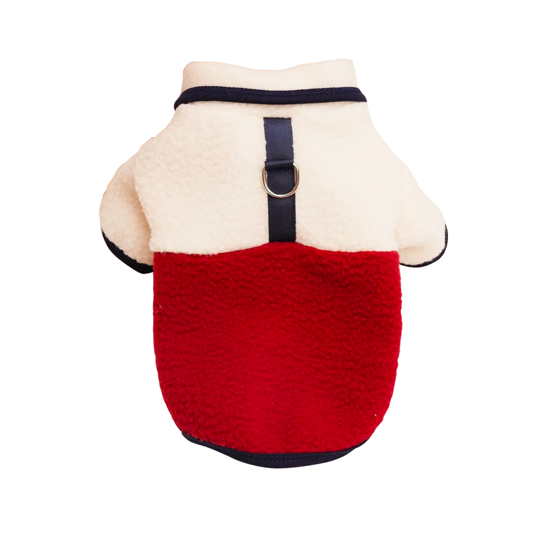 DolcePets Köpek Polar Ceketi Bordo