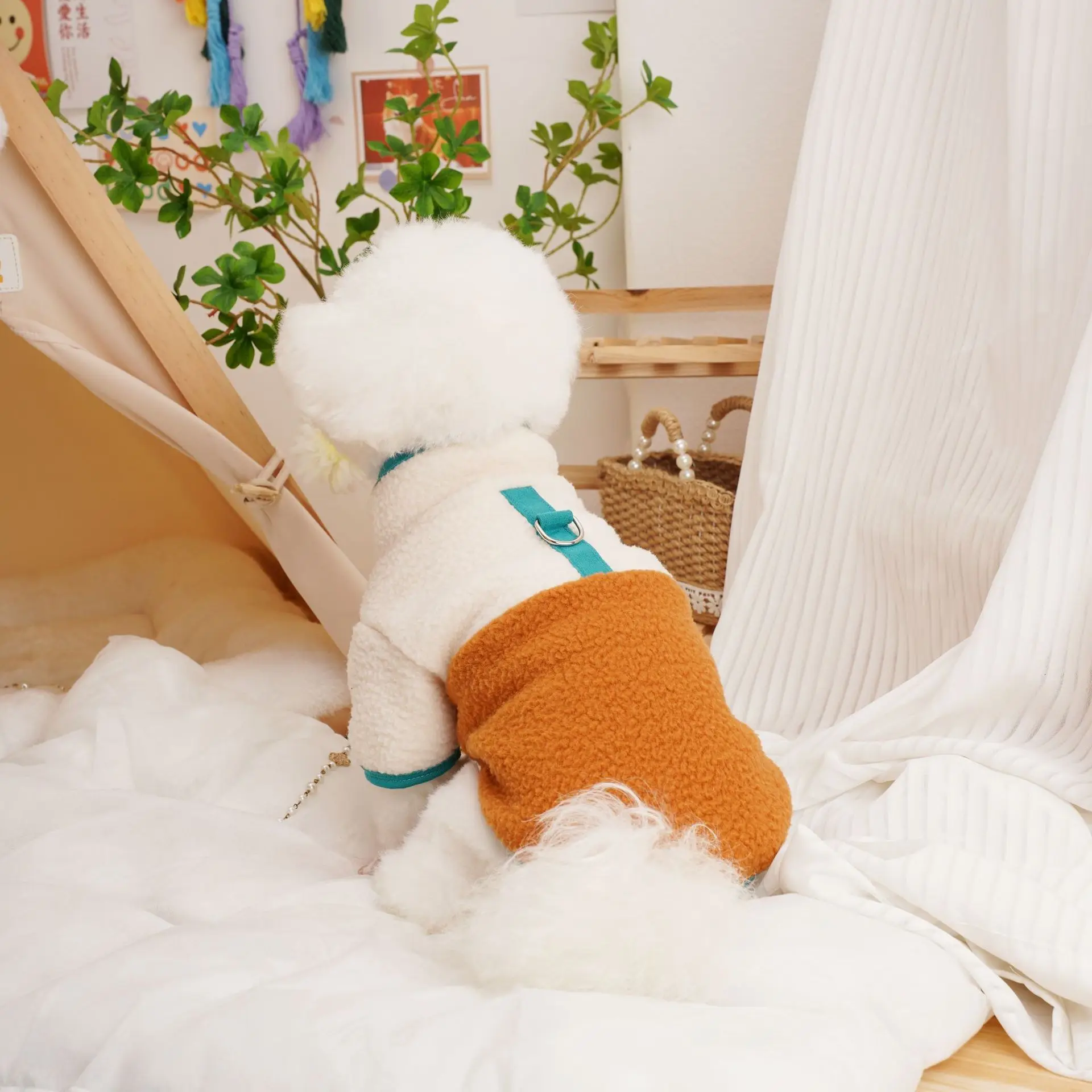 DolcePets Köpek Polar Ceketi Turuncu